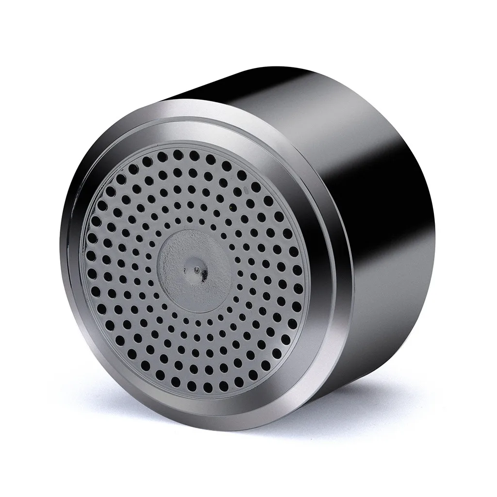 Беспроводная bluetooth-колонка металлическая портативная мини-колонка с микрофоном
