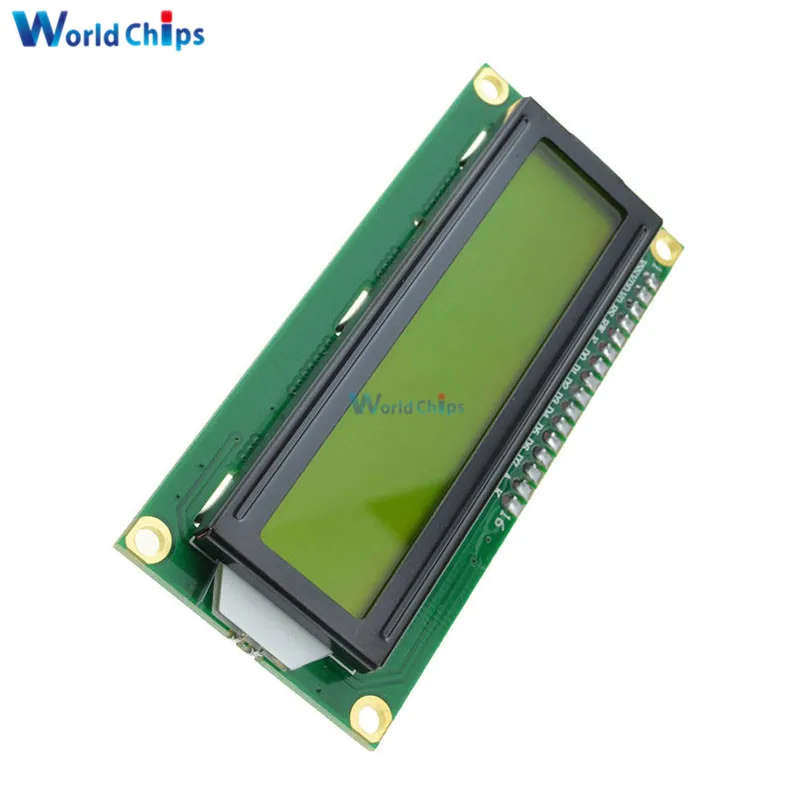 1 шт. IIC/I2C 1602 16X2 ЖК дисплей модуль LCD I2C синий/желтый 5 В для Arduino|Интегральные схемы| |