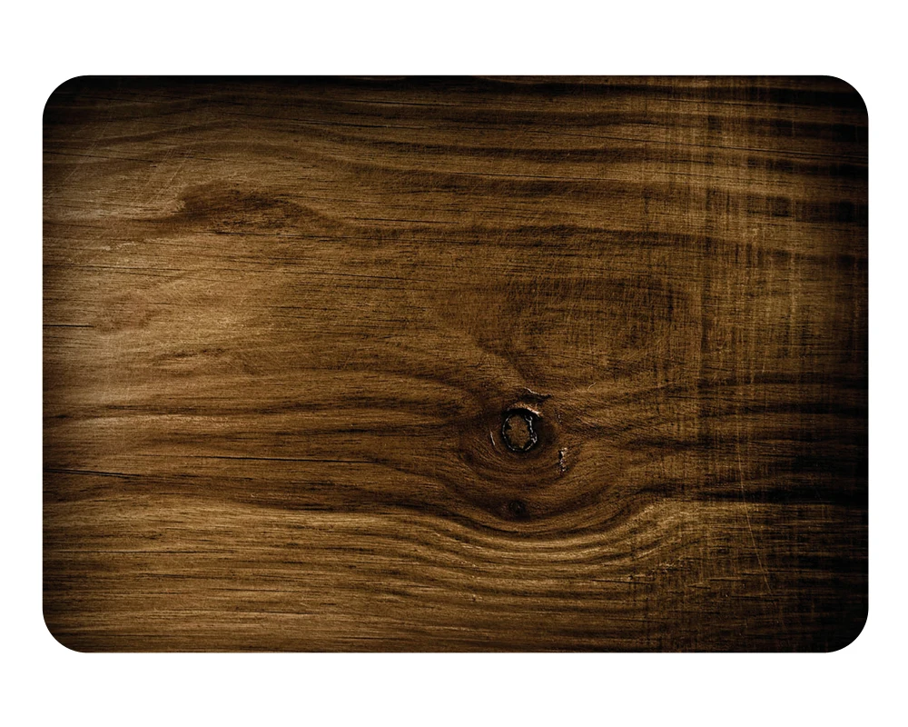 Чехол для ноутбука с деревянным узором + чехол клавиатуры только Apple Macbook Air 13