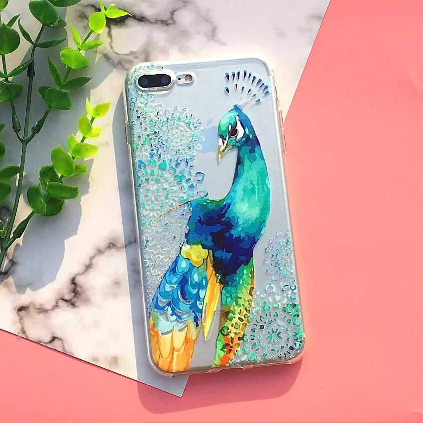 1 2 мм толщиной мягкий силиконовый чехол для Apple iPhone 8 7 плюс 6 S 5S SE чехлы X оболочки