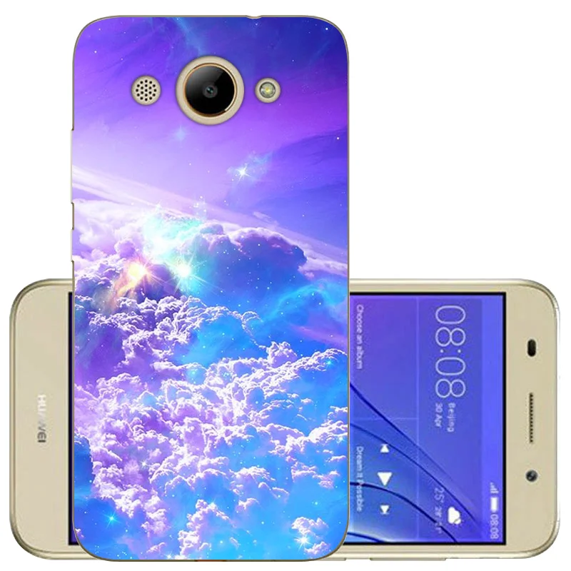 CROWNPRO для huawei Y3 чехол Чехол CRO-L22 мягкий силиконовый TPU Y3 чехол s Телефон задняя крышка Защитная Для huawei Y3 Fundas - Цвет: CSY