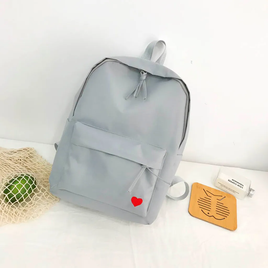 Водонепроницаемый женский рюкзак в японском стиле, однотонные рюкзаки Mochila Feminina Mujer, дорожная сумка для девочек-подростков, школьный ранец 7,2