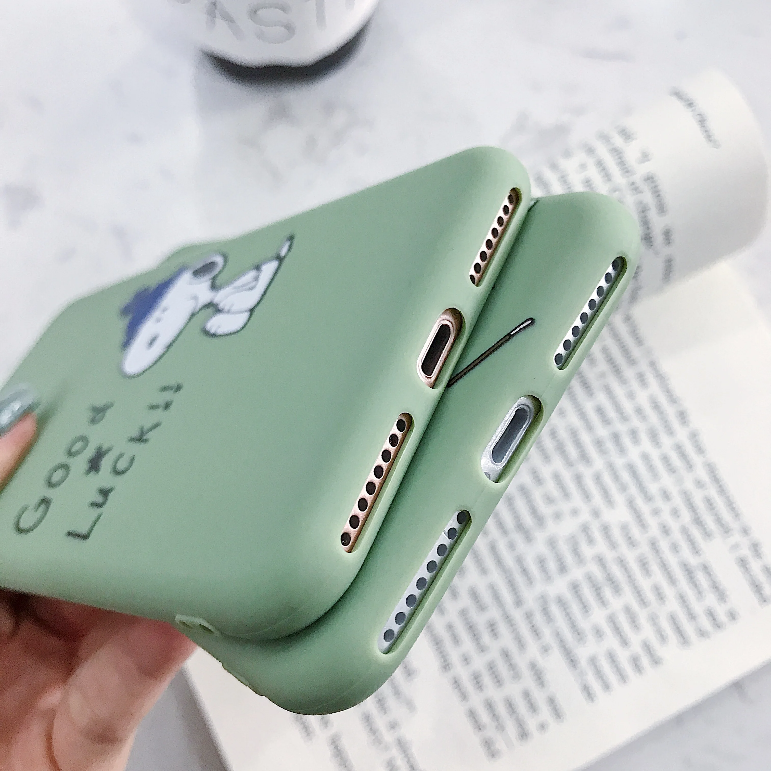 Cartoon cute dogs Silicone Cases for Honor 8 9 10 Lite V9 V10 V20 6c 6A Huawei P20 P30 Pro Nova 4e Mate 20 9i Soft Cover |