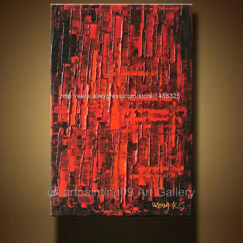 

Modern Abstract Oil Painting On Canvas Landscape Oil Painting Palette Knife Art Art Home Decoration Wall Art Free Shipping