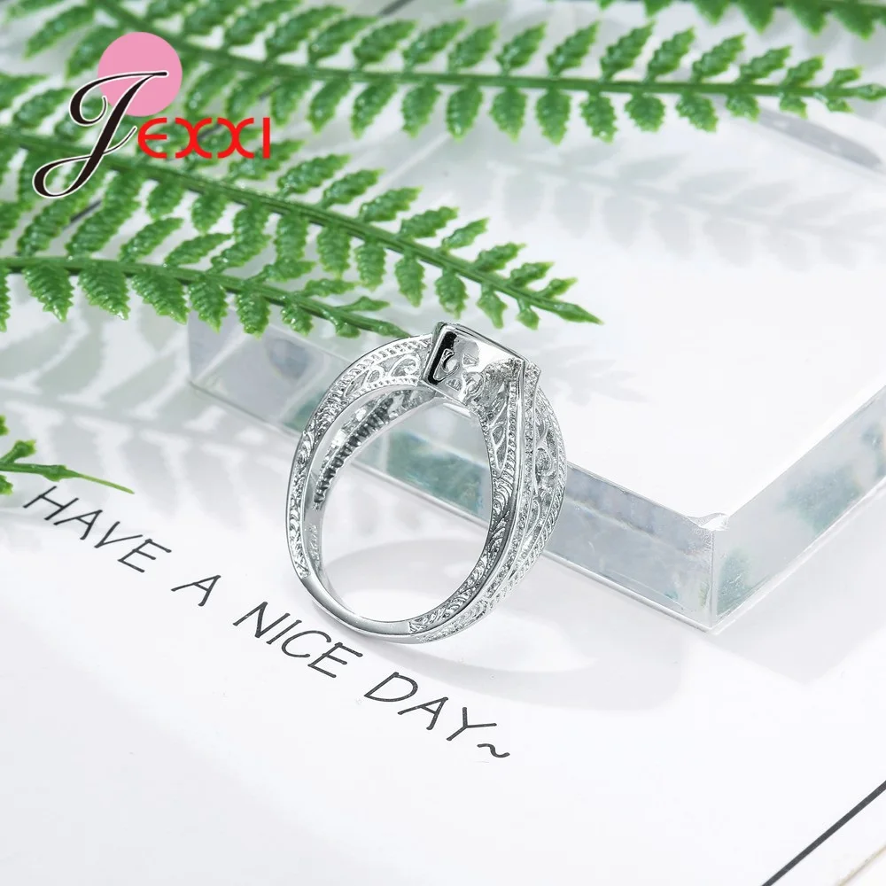 Женское кольцо из серебра 925 пробы с фианитом|engagement bands|ring jewelryband ring |
