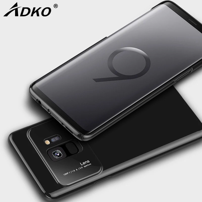 Гибридный жесткий защитный чехол для Samsung Galaxy S9 Plus ADKO Temper Glass |