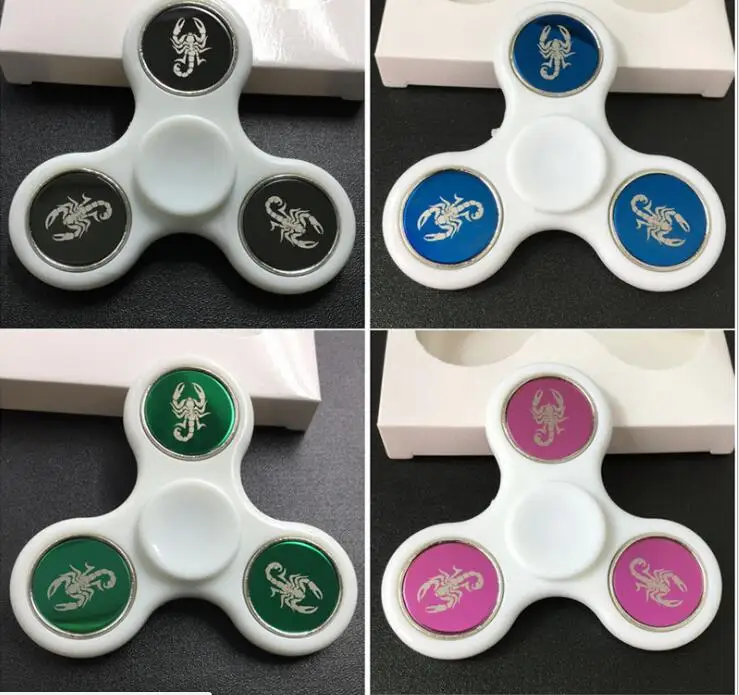 Resistance toNew Light Fidget Spinner Led Stress Hand Spinners Glow In The Dark Figet Spiner Cube EDC Anti-stress Finger | Игрушки и