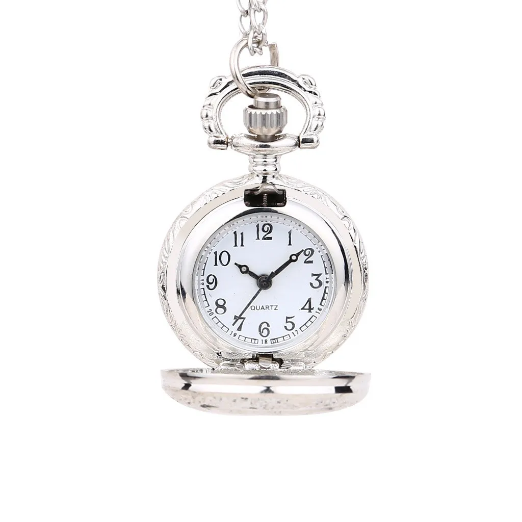 

New Personality Quartz Pocket Watch Fashion Light Pendant Small Pocket Watch Relogio Masculino Men Reloj Hombre Bayan Kol Saati