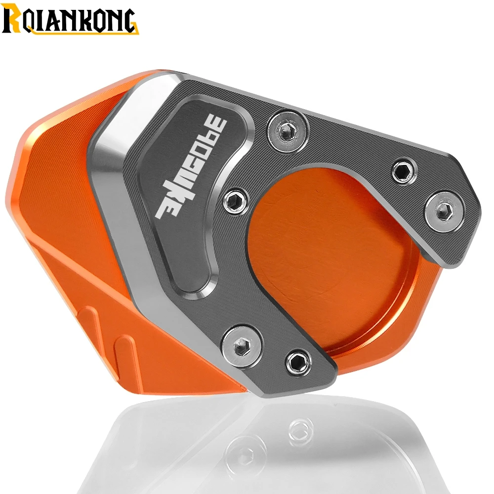Алюминиевая боковая подставка с ЧПУ для KTM Foot Kickstand Extension Plate 390 Duke 2013 2014 205 2016 2017 2018 |