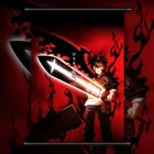 Аниме Манга настенный плакат свиток Asta с изображением черного клевера