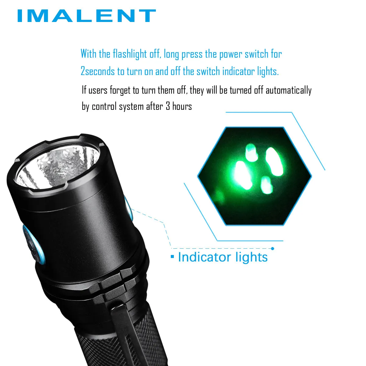 IMALENT DM70 фонарик CREE XHP70.2 Макс 4500 люмен луч бросок 306 м с 21700 5000 мАч 18wh micro-USB аккумуляторная батарея