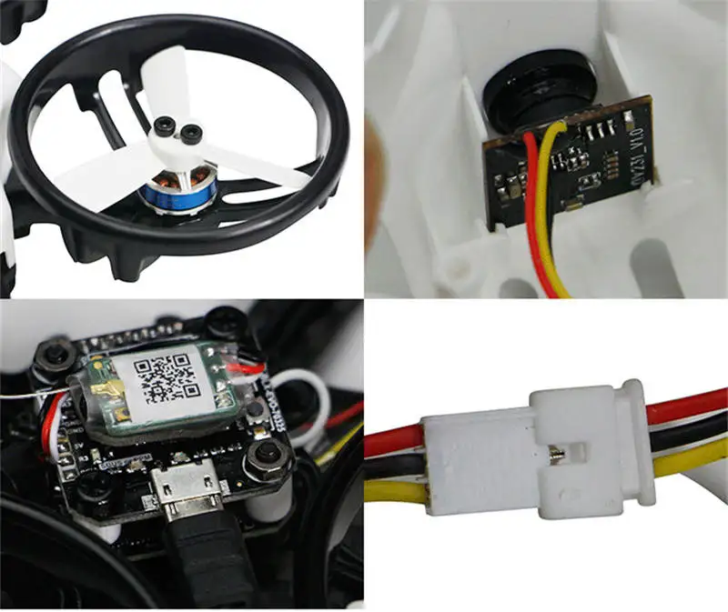 Kingkong ET серия ET125 125 мм микро FPV гоночный Дрон 800TVL камера 16CH 25mW 100mW VTX RC Квадрокоптер BNF VS Tiny 6X7