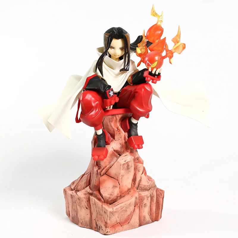 Экшн фигурка Shaman King аниме Asakura Yoh & Hao масштаб 1/8 в коробке 18 20 см ПВХ Коллекционная