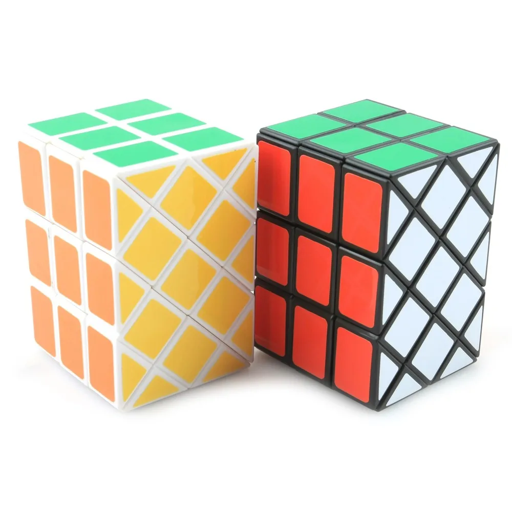 Новый Diansheng Чехол куб 3x3 магический пазл древняя двойная рыба IQ головоломка
