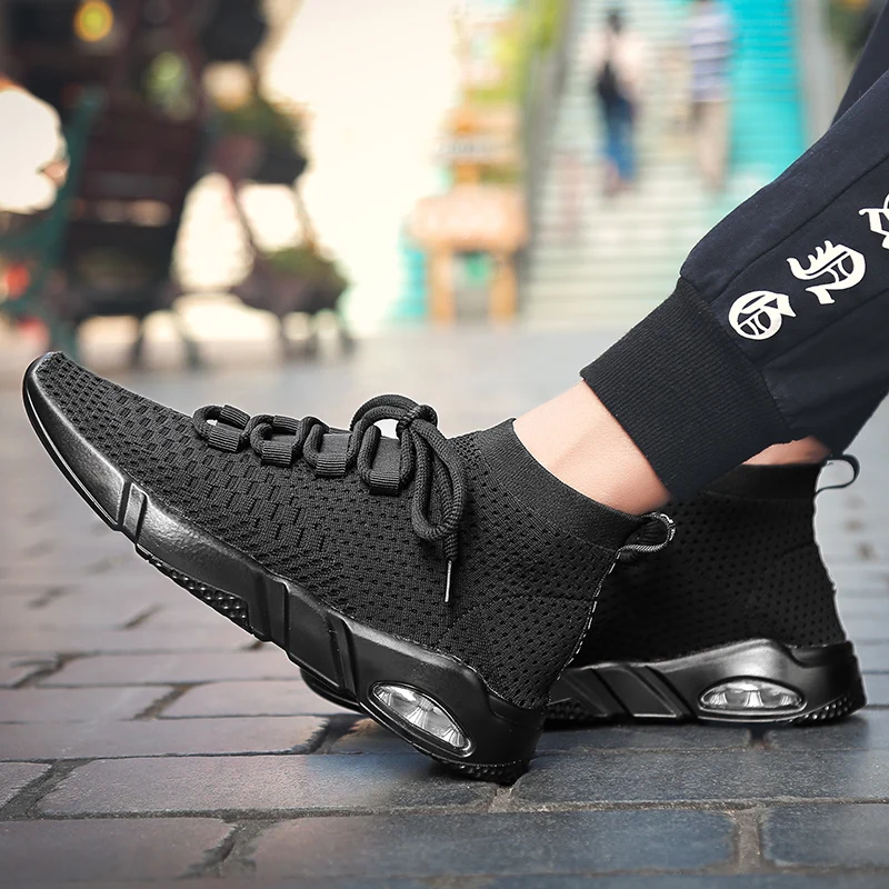 UPUPER 2019 Breathable Mesh Men Casual Shoes Brand Male Flats Lightweight Walking Sneakers Fashion Lace Up Footwear | Обувь