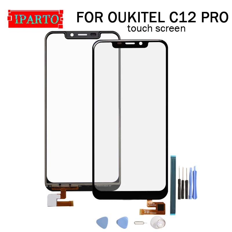 6 18 дюймов OUKITEL C12 PRO сенсорный экран Стекло 100% гарантия оригинальный дигитайзер