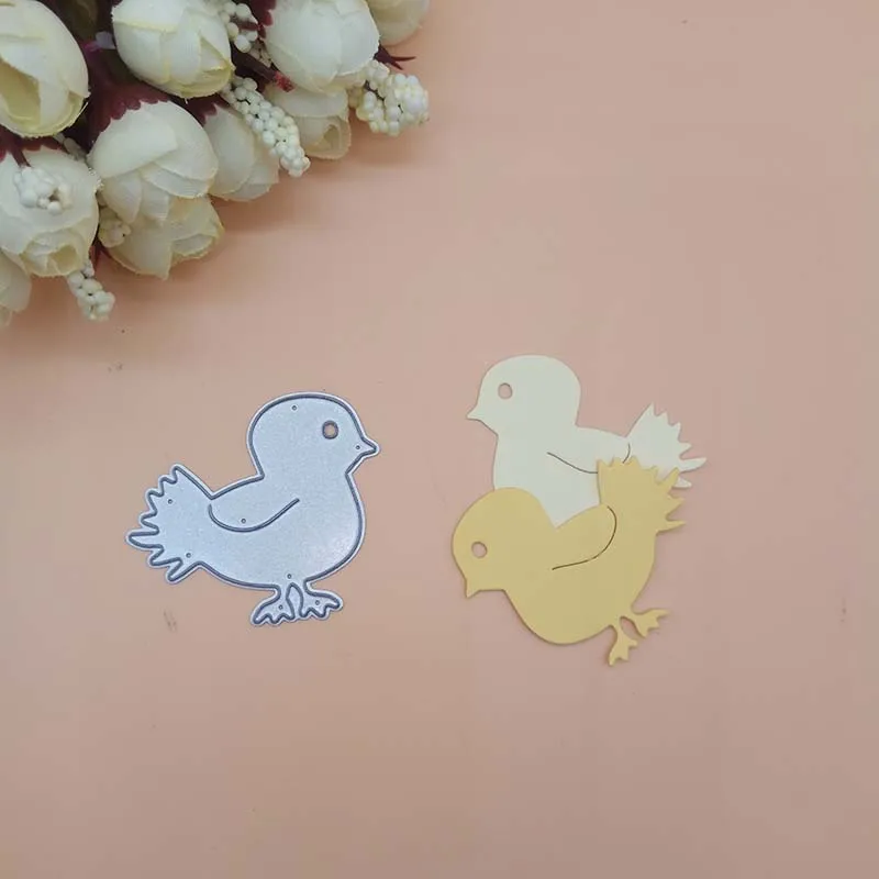 

Easter Chick Chicken Cutting Dies without clear stamp 2018 New cutting die for DIY Scrapbooking Decorative Dies
