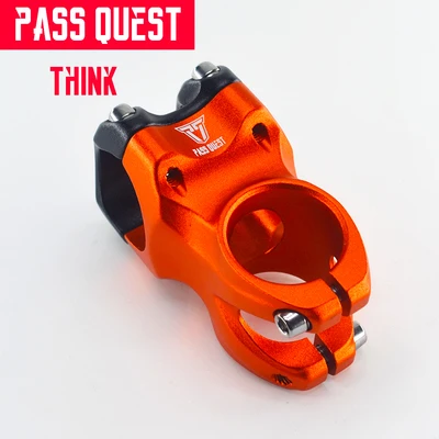 Тайвань pass Quest велосипедный вынос руля DJ/AM/FR/DH горный велосипед MTB горный велосипед стволовых L: 45 мм - Цвет: orange