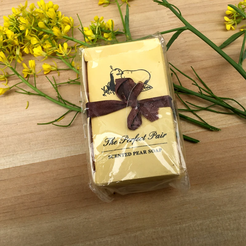 Factory Fast Delivery Wedding Favor The "Perfect Pair" Pear Scented Soap Favors Party Decoration And Baby Show Wholesale | Дом и сад