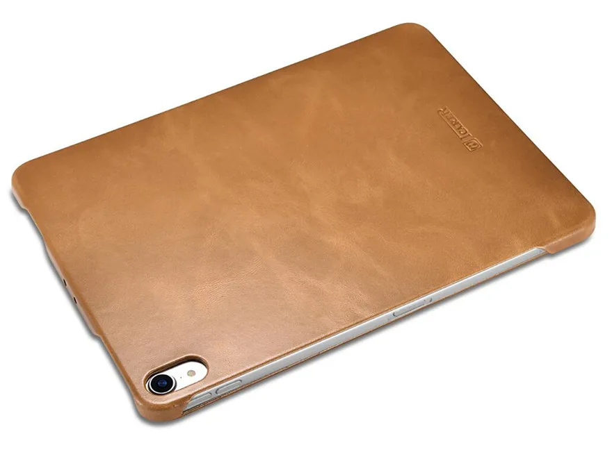 ICarer для iPad Pro 11 дюймов Винтаж серия натуральная кожа чехол для iPad Pro 12,9 дюйма Смарт Настоящее кожаный чехол