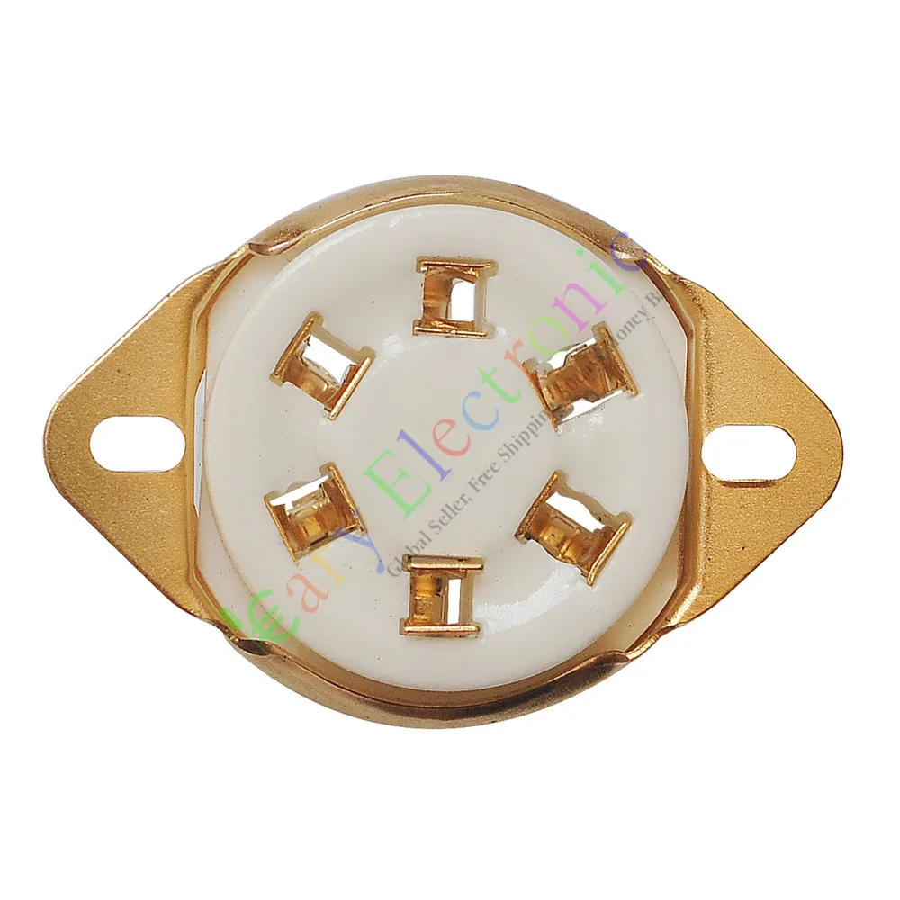 

Оптовая и розничная продажа 50 шт. 6pin Золотая Керамическая вакуумная трубка с верхним креплением клапан 310 366 Аудио amp DIY Бесплатная доставка