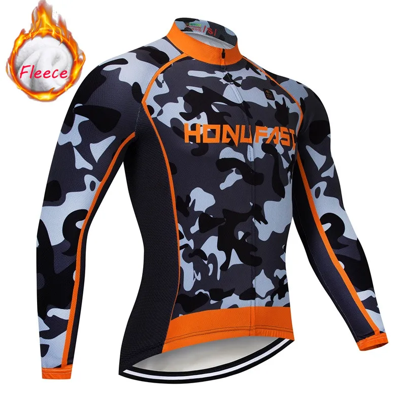 cycling jersey Зимний комплект для велоспорта, теплая флисовая велосипедная профессиональная одежда, командный велосипед, MTB, Горные Джерси, одежда, зимние велосипедные штаны, комплект - Цвет: cycling jersey