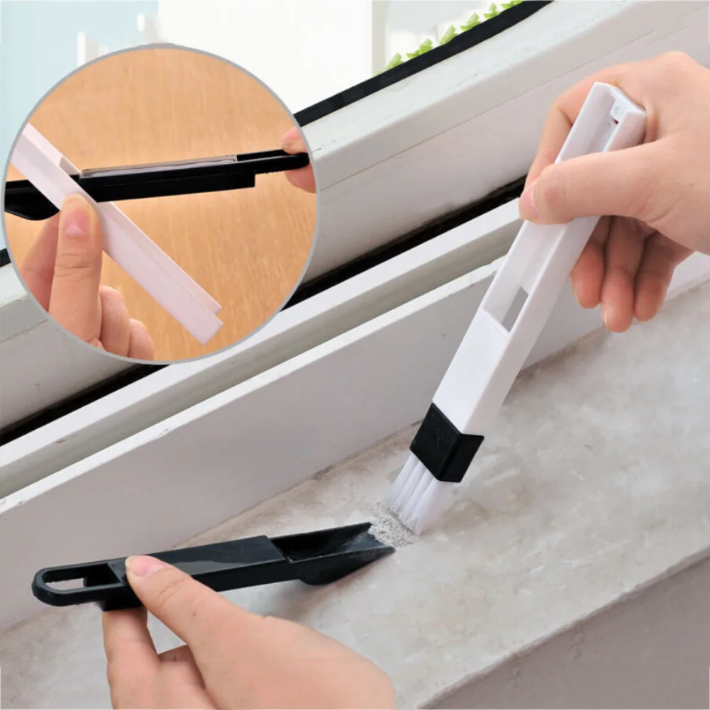 Windows выемка паз щетка для очистки щелевая и совок очищающее средство мытья экраны