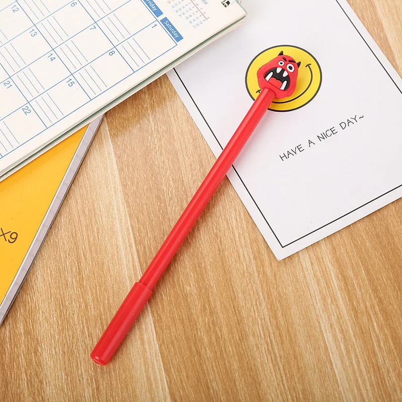 100 шт. креативные канцелярские принадлежности с мультяшным демоном Стайлинг