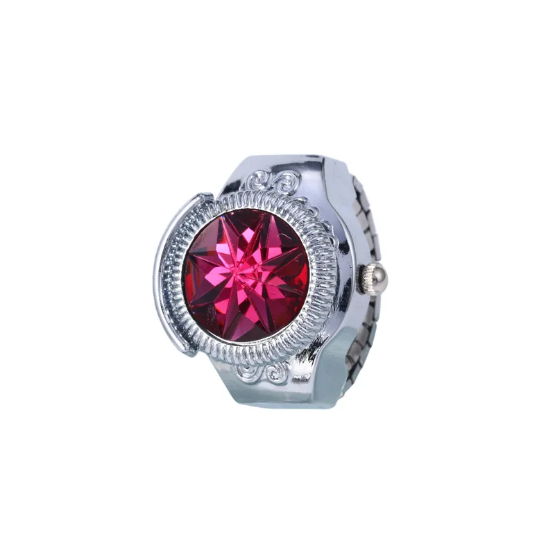 Новый Дизайн Кольца Ювелирные Изделия Часы Женщины Девушка Мода Круглый