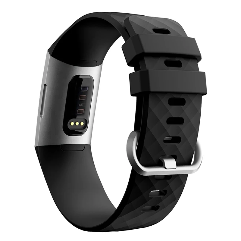 Силиконовый ремешок для Fitbit Charge 3 Band наручные Смарт фитнес Браслет спортивные