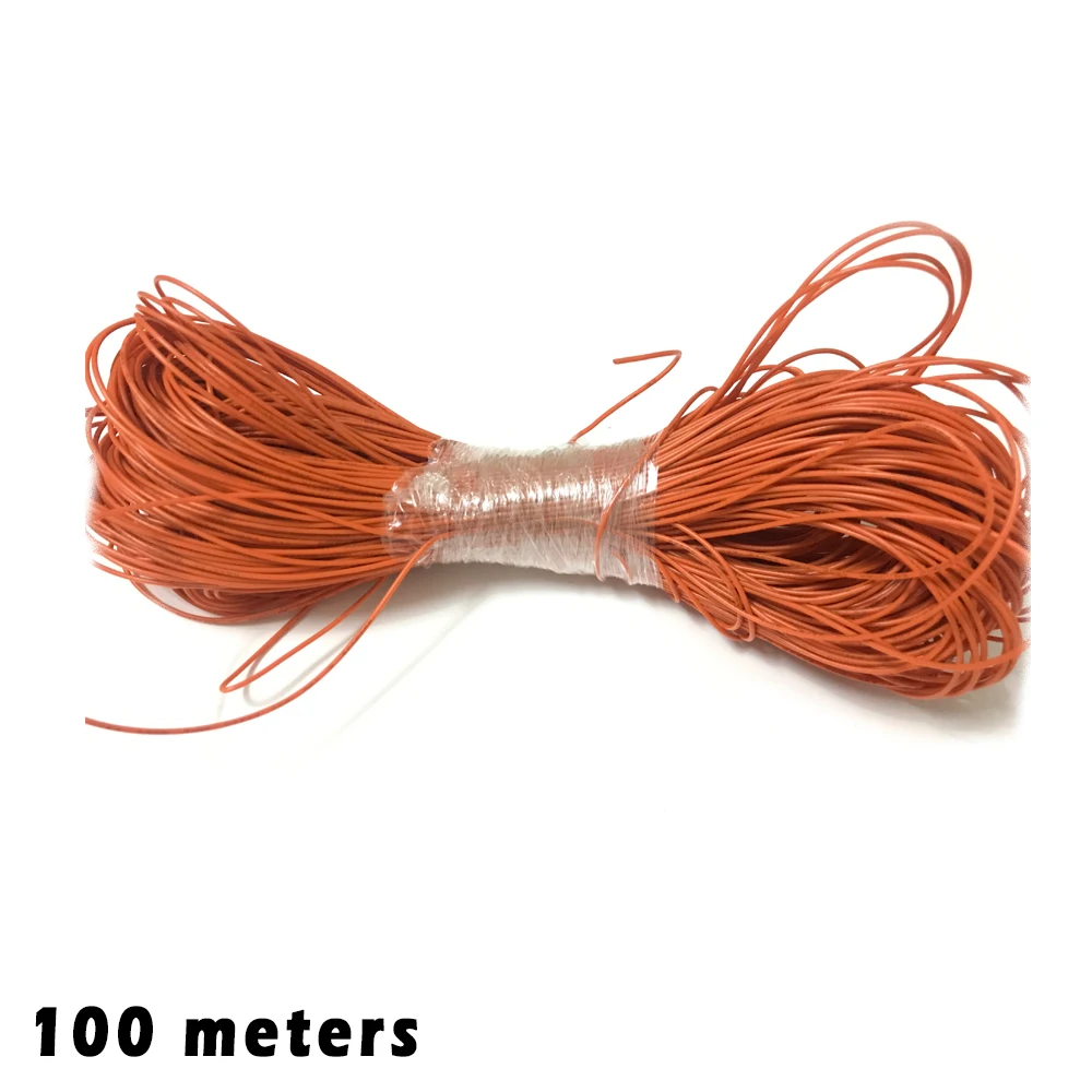 UL1007 гибкий многожильный тепловой провод AWG24 100 метров Шнур питания Кабель