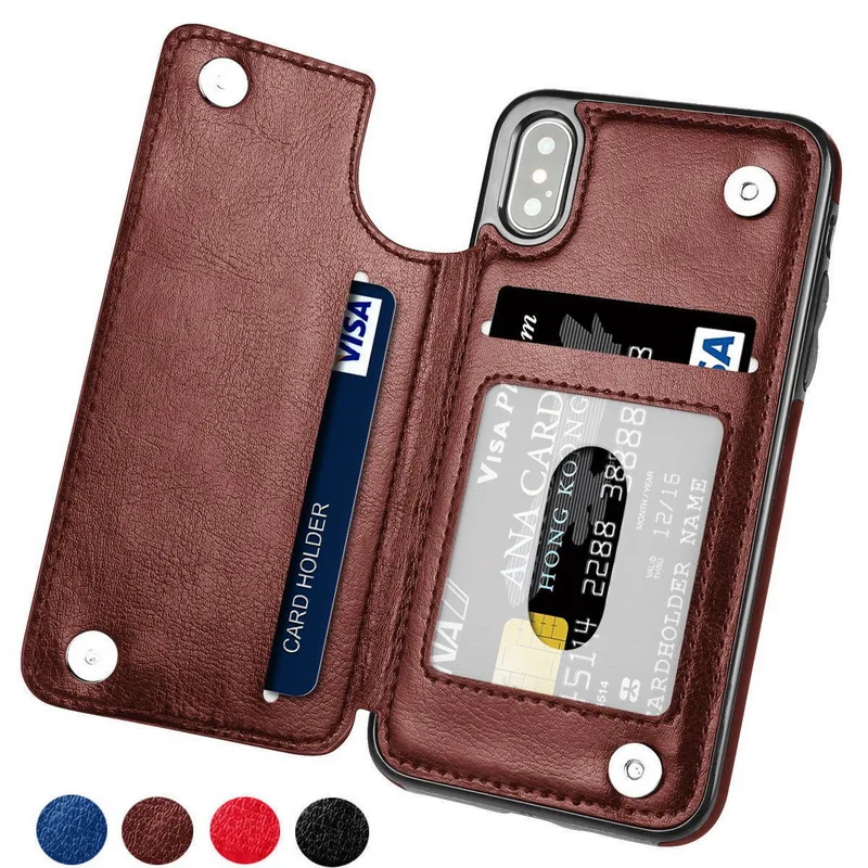 KISSCASE PU кожаный чехол для iPhone XR 7 8 6 6S Plus X XS Max классические чехлы телефонов 5 5S SE XI 11