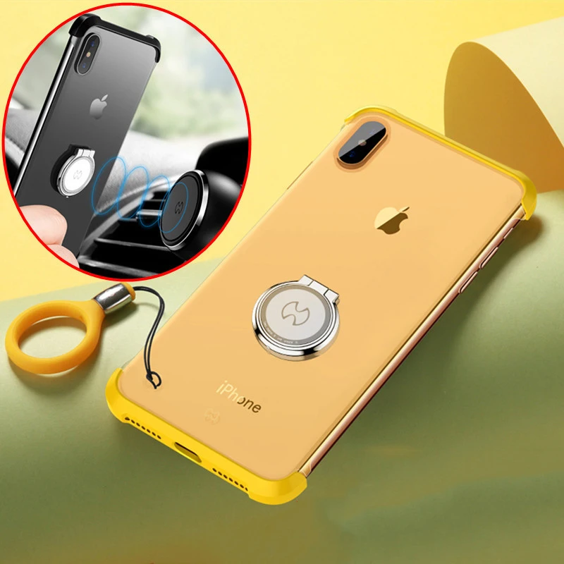 XUNDD для iPhone XS Max чехол магнитный автомобильный держатель четыре угла подушка