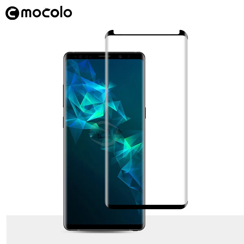 Защита для экрана Samsung Note 9 Mocolo S8 S9 Plus с изогнутыми краями тонкое 3D закаленное