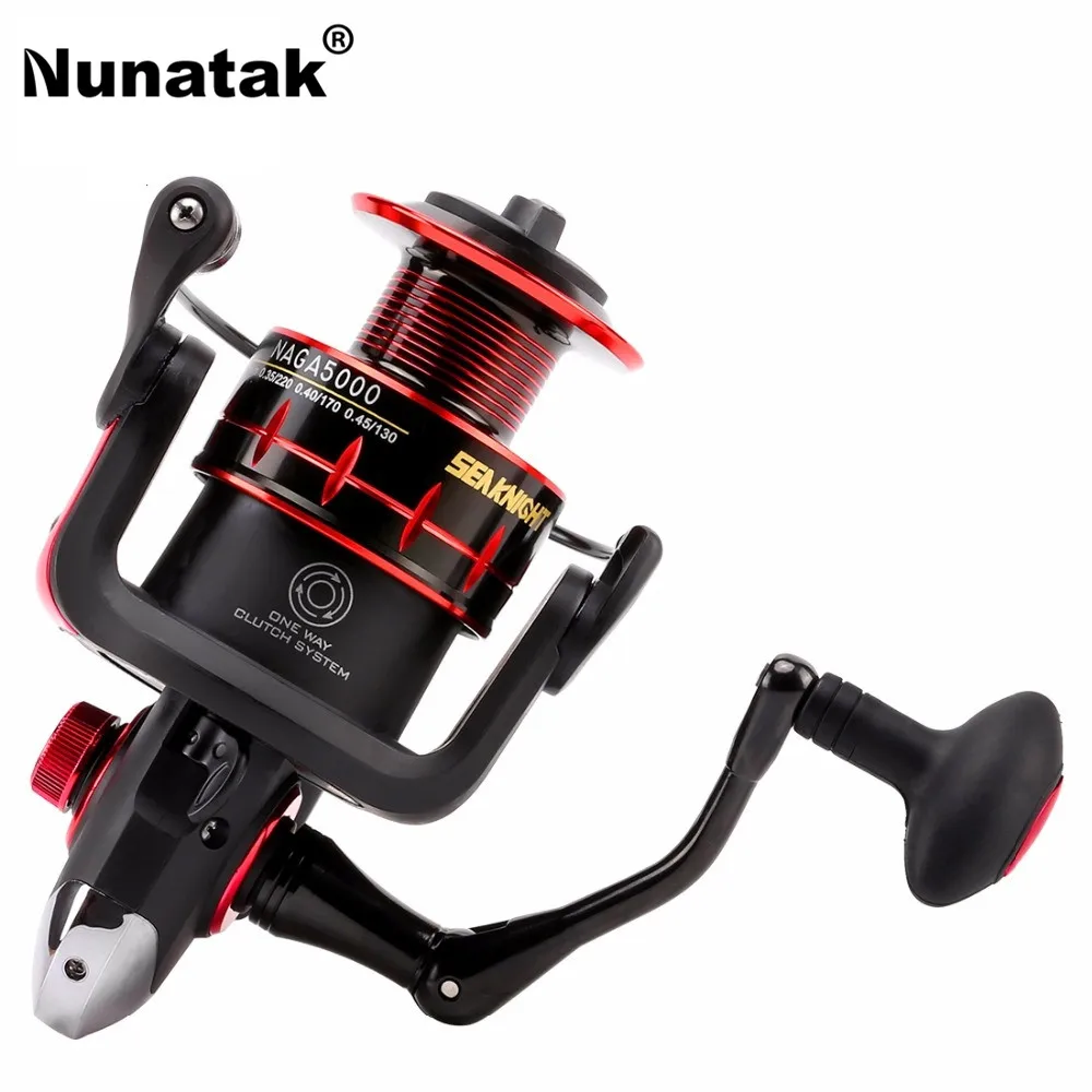 Nunatak NAGA 5 2: 1/4. 7:1 11BB 7 кг спиннинговая рыболовная Катушка 2000/3000/4000 спиннинговое
