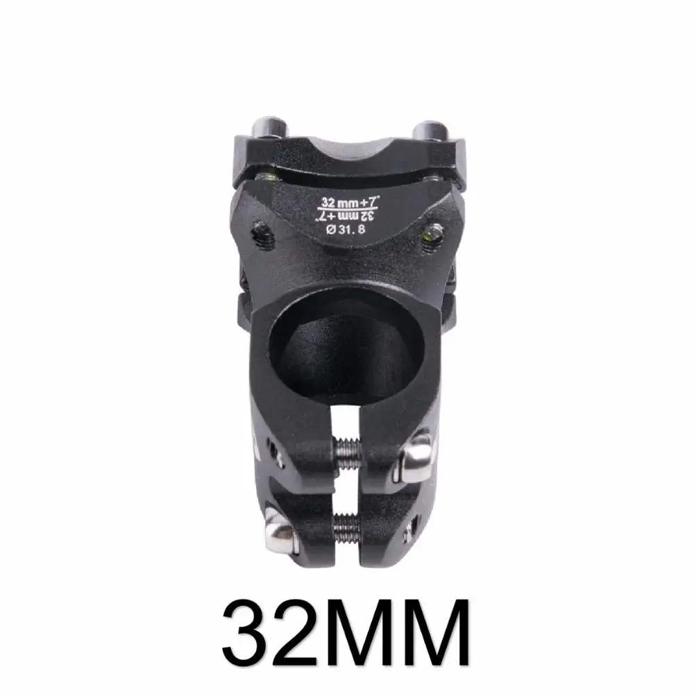 32mm Высокопрочный легкий 31,8 мм стебель Регулируемый для XC AM MTB горный велосипедный вынос расширение руля велосипеда - Цвет: 32mm