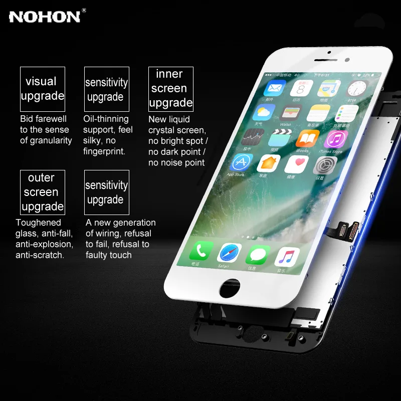 ЖК дисплей NOHON для iPhone 6 7 сменный экран 6/7 Plus оригинальный полный комплект 3D