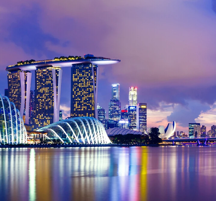 Стереоскопические 3d занавески для фотосъемки ночью в Сингапуре строительство