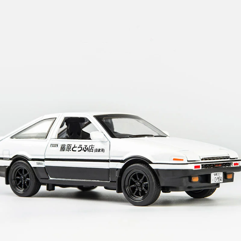 Модель литая автомобиля KIDAMI 1/28 Initial D AE86 украшение открытой двери фотоальбом для