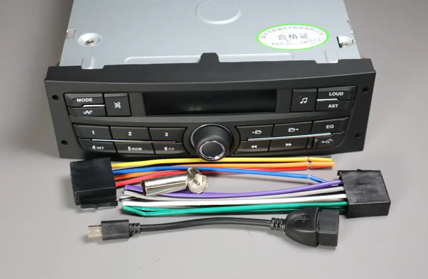Автомагнитола с USB для Peugeot 207 206 301 308 Citroen C2 Elysee ZX C4 VW Jetta Bora Gol удалена из нового