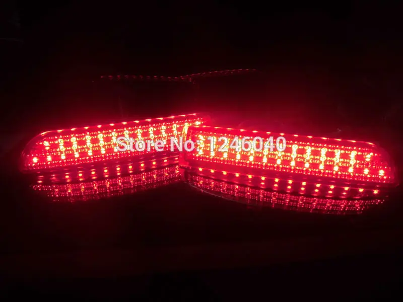 LED Rear bumper reflector light tail brake stop rear fog lamp for Toyota Avensis Alphard Estima RAV4 Gaia PREVIA IPSUM | Автомобили и