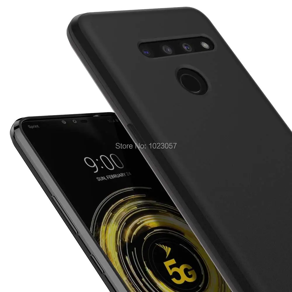 Мягкий чехол для LG V50 Q60 Роскошный из ТПУ и силикона чехлы K50 задняя крышка