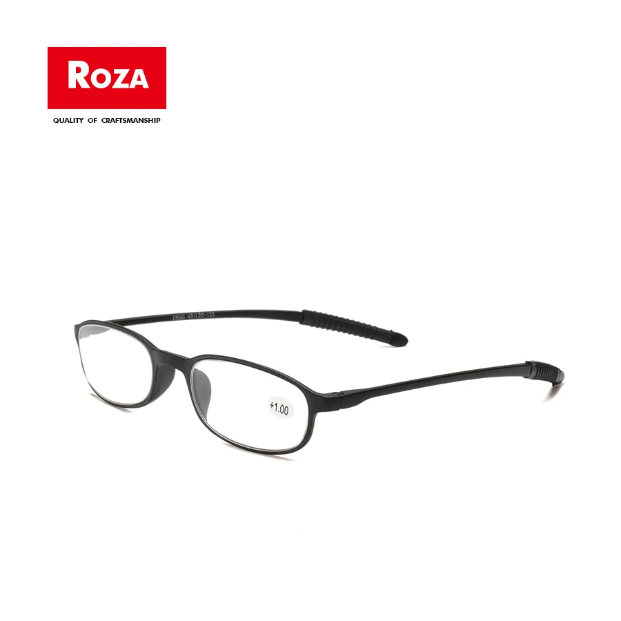 Очки для чтения Roza TR90 ультралегкие Классическая оправа маленькие