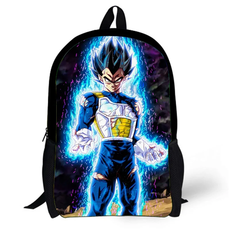 Модный детский рюкзак с аниме крутой Драконий жемчуг Супер Синий персонаж Сон
