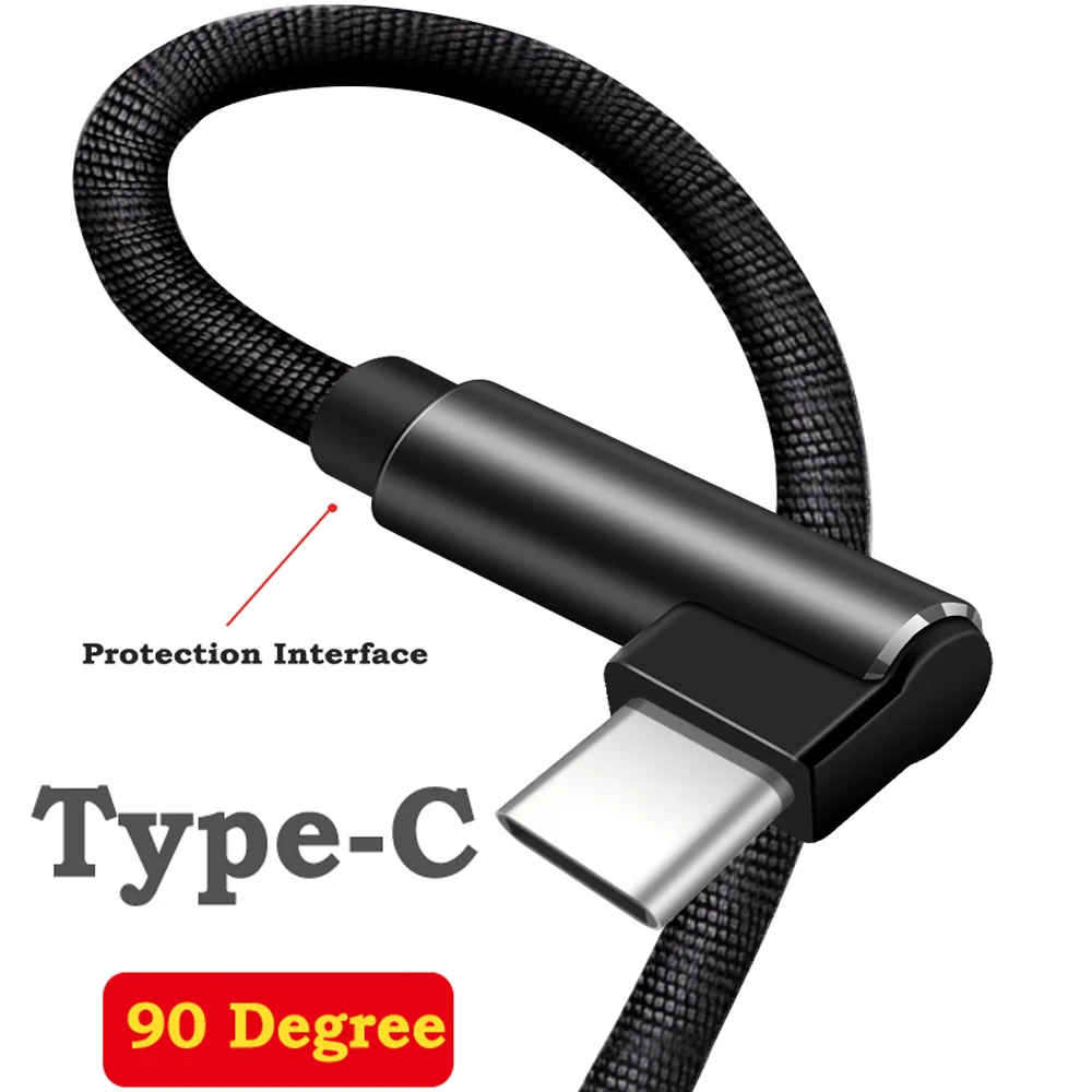 Кабель USB Type C 3m для Samsung Xiaomi Oneplus 7 Pro 6t 6 быстрая зарядка мобильного телефона USBC Type-c
