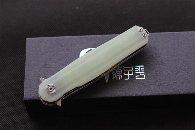 CH3505 Новый G10 складной нож D2 лезвие шарикоподшипник G0 + стальная ручка Походный