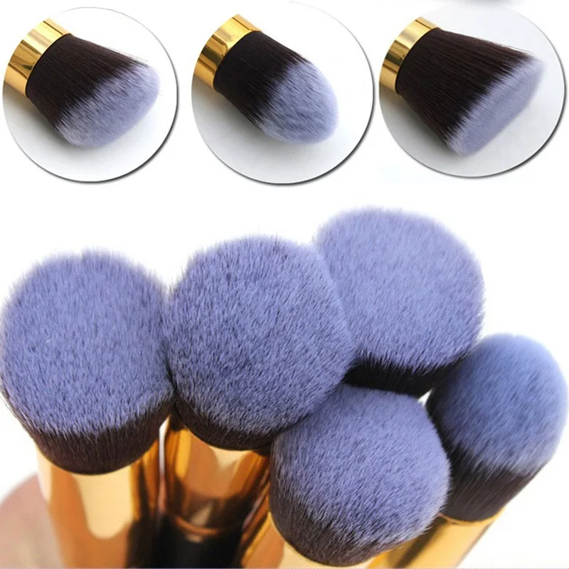 

10Pcs Makeup Brush Set Face Brush Kit Professional Face Eye Foundation Beauty Cosmetics Kit Eyeshadow Eyebrow Blush Maquiagem