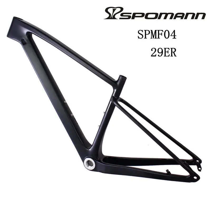 Spomann mtb карбоновая велосипедная рама 29ER * 15/17 дюймов сквозная ось 142*12 мм фотосессия