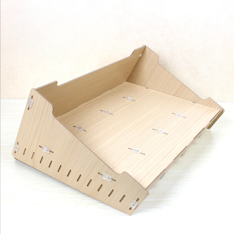 wooden mobile phone battery management storage box grid multi cell phone lcd display tray spare parts organization free global shipping