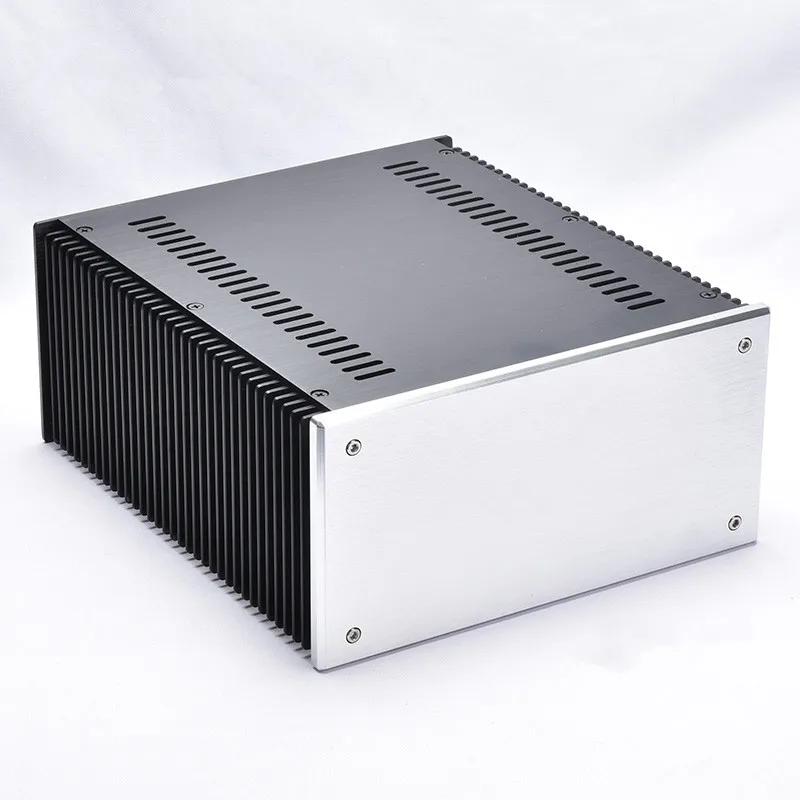 Алюминиевый корпус усилителя звука BZ2412C мощности класса А чехол для DIY коробка